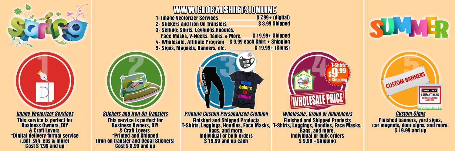globalshirtsweb's profile banner image