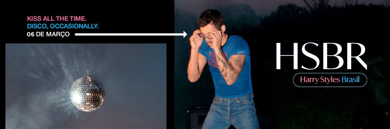 Harry Styles Brasil banner