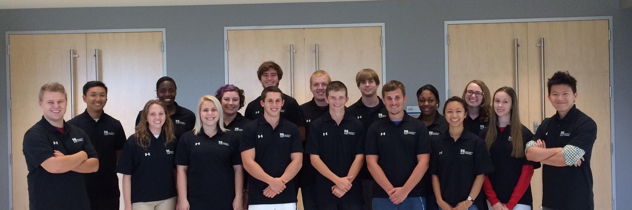 University Crossing banner