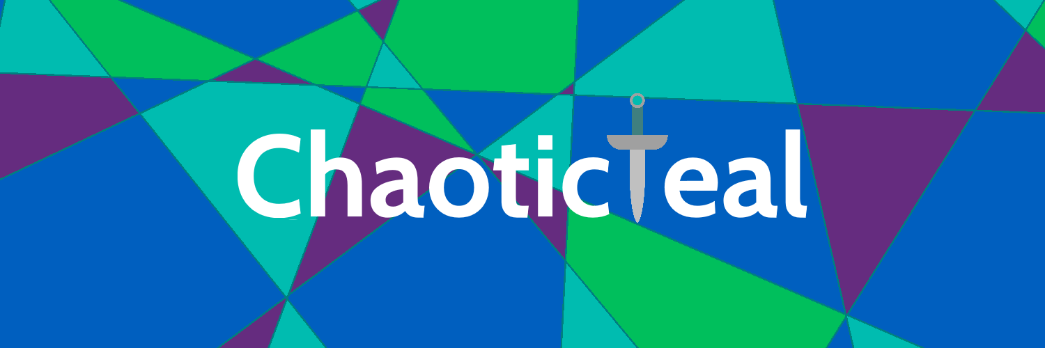 ChaoticTeal's profile banner image