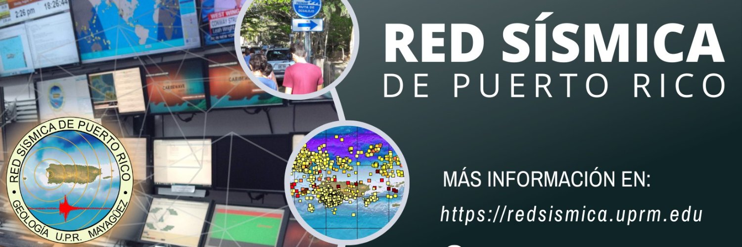 Red Sísmica de PR Profile Banner