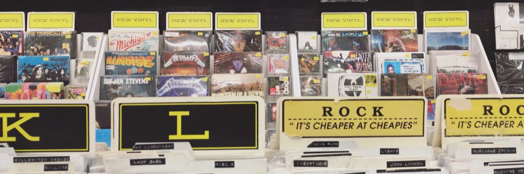 Cheapies Records banner