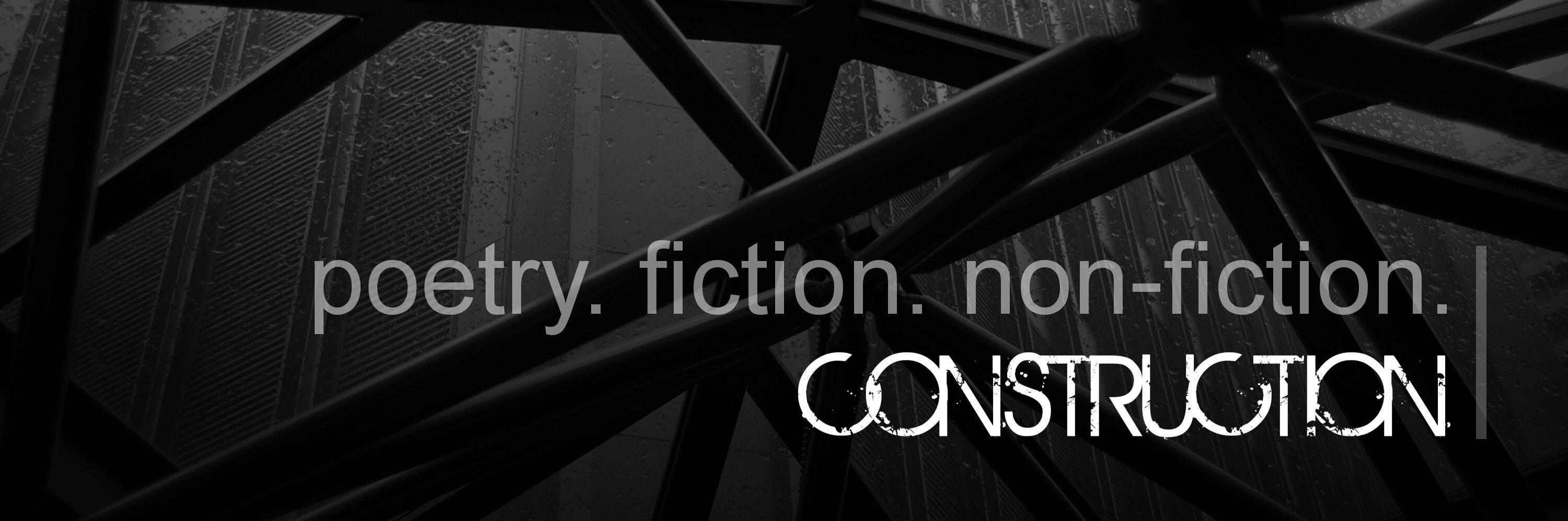 Construction Literary Magazine banner
