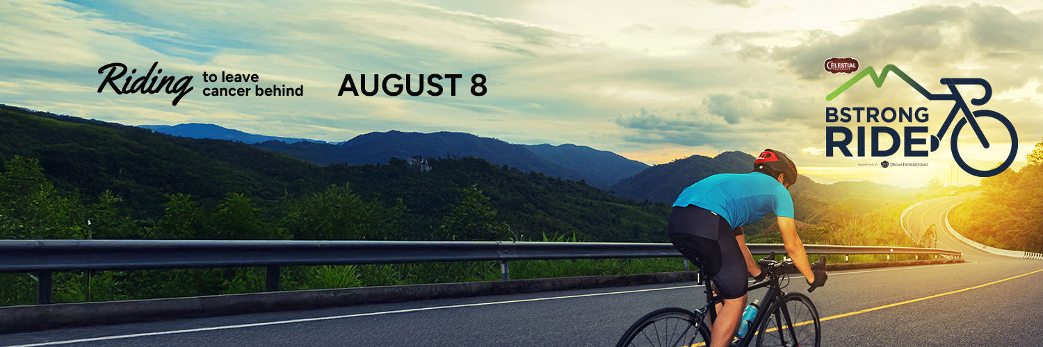 B Strong Ride banner