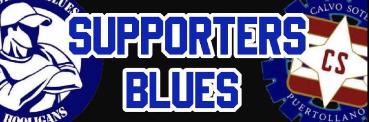 Supporters Blues banner