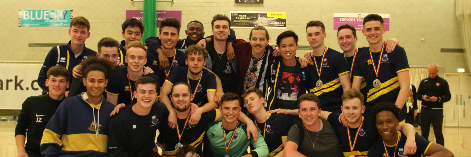 UEA Futsal banner