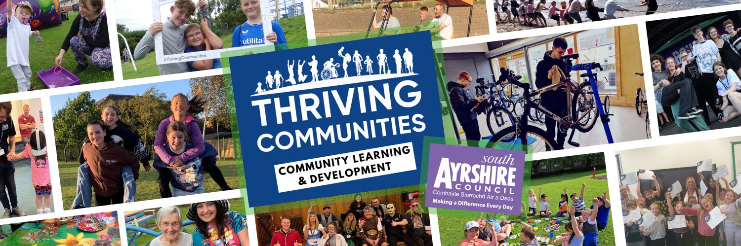 Thriving Communities - CLD South Ayrshire banner