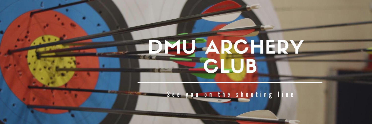 DMU Archery banner