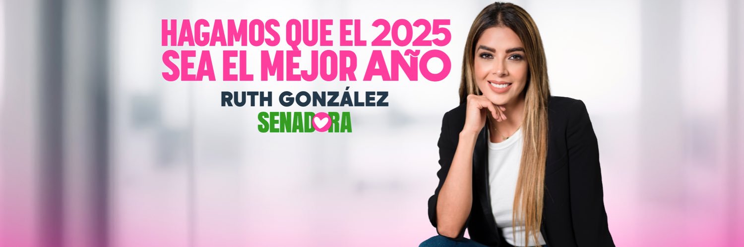 Ruth González Silva's banner