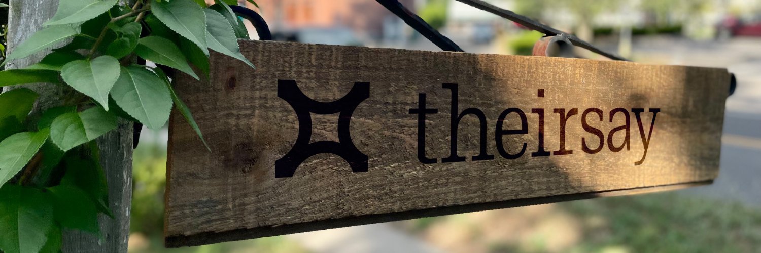 theirsay's profile banner image