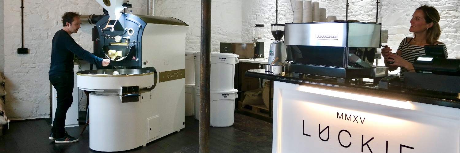 Luckie Beans Coffee Roasters banner