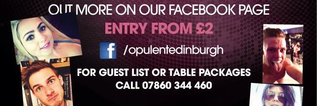 Opulent Edinburgh banner