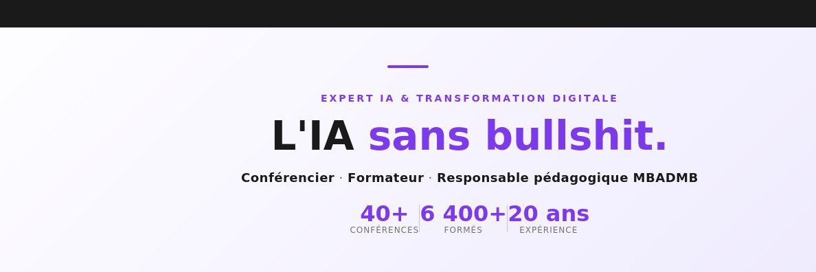 Arnault Chatel banner