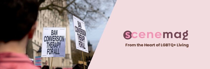 Scene LGBTQ+ Magazine banner