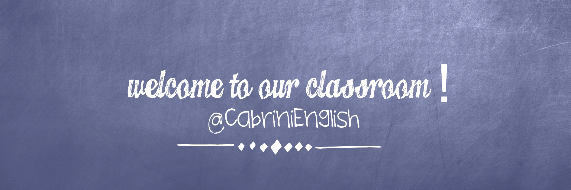 CabriniEnglish's profile banner image