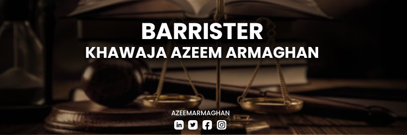 Khawaja Azeem Armaghan's banner