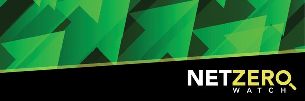NetZeroWatch Profile Banner