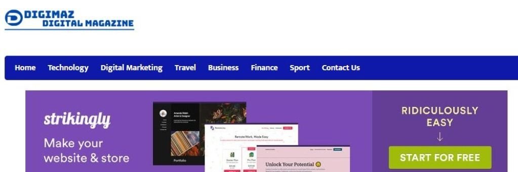 Digital Magazine banner