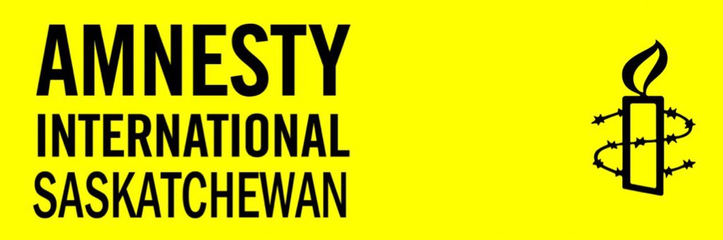 AmnestySaskatchewan banner