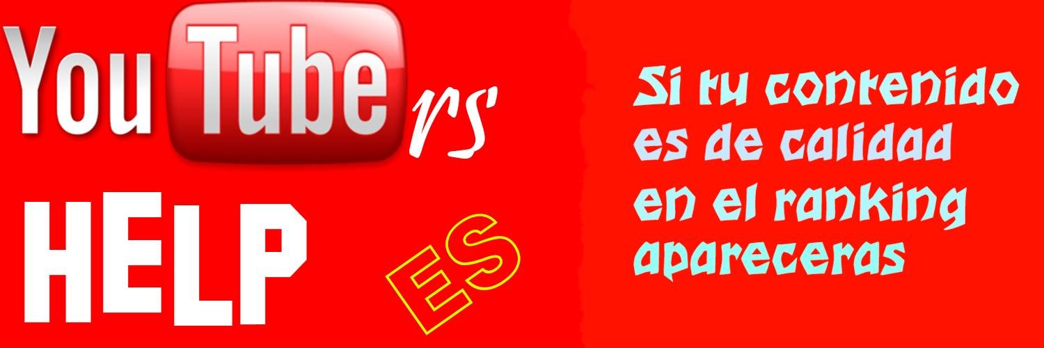 YouTubersHelpES's profile banner image