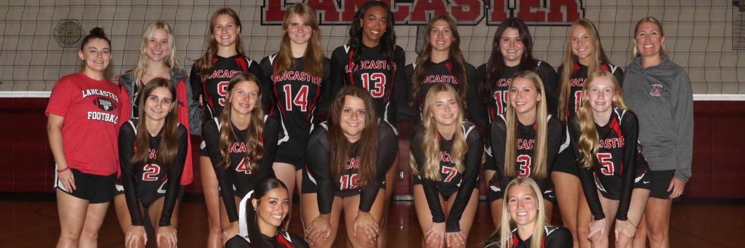 Lancaster Volleyball's banner
