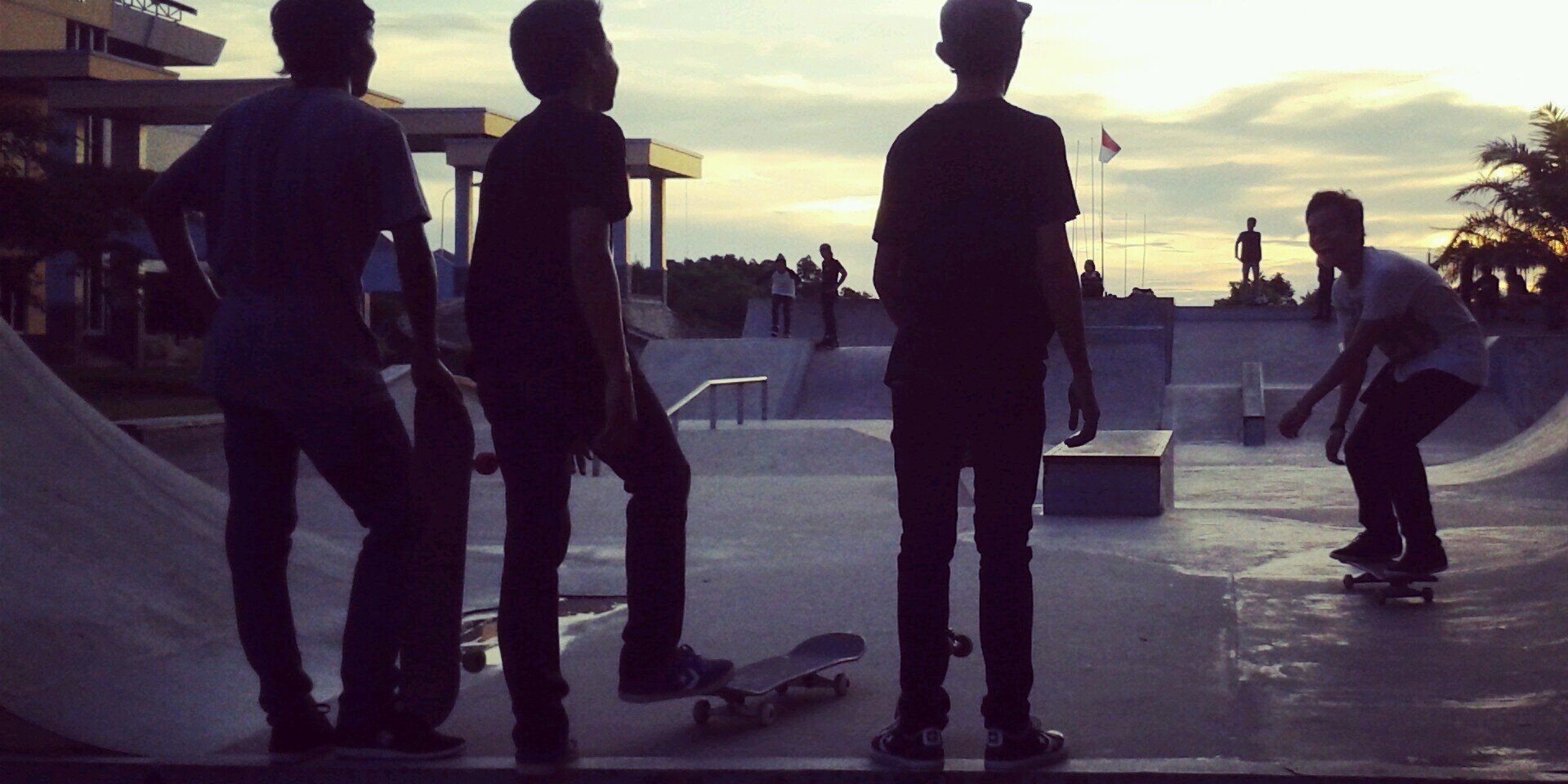 Mandau Skatepark banner