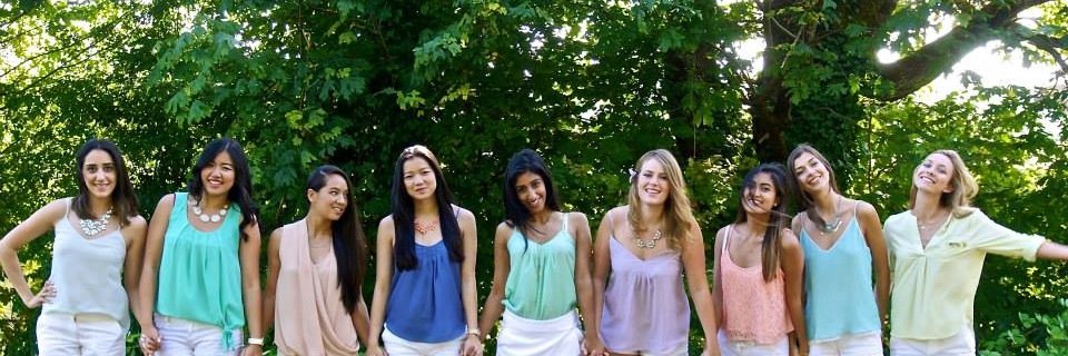 Gamma Phi Beta UBC banner