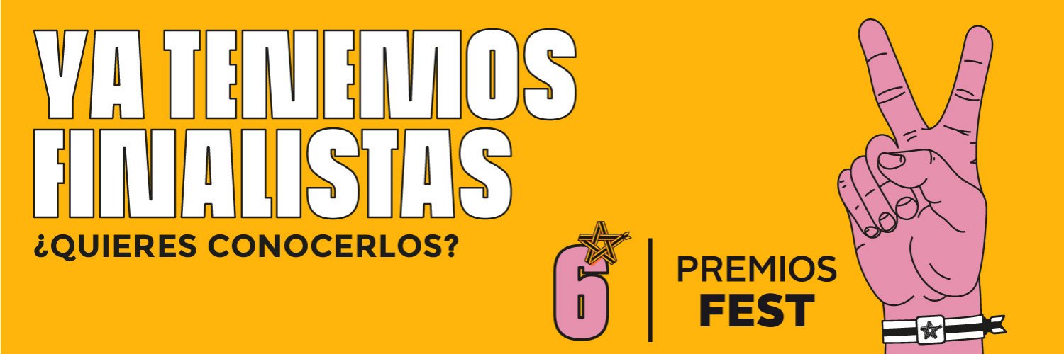 Premios Fest banner