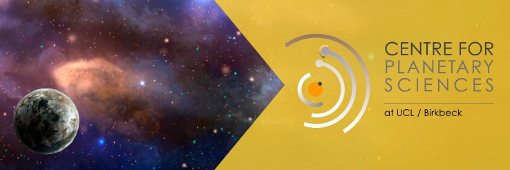 UCL/BBK Planetary Science News banner