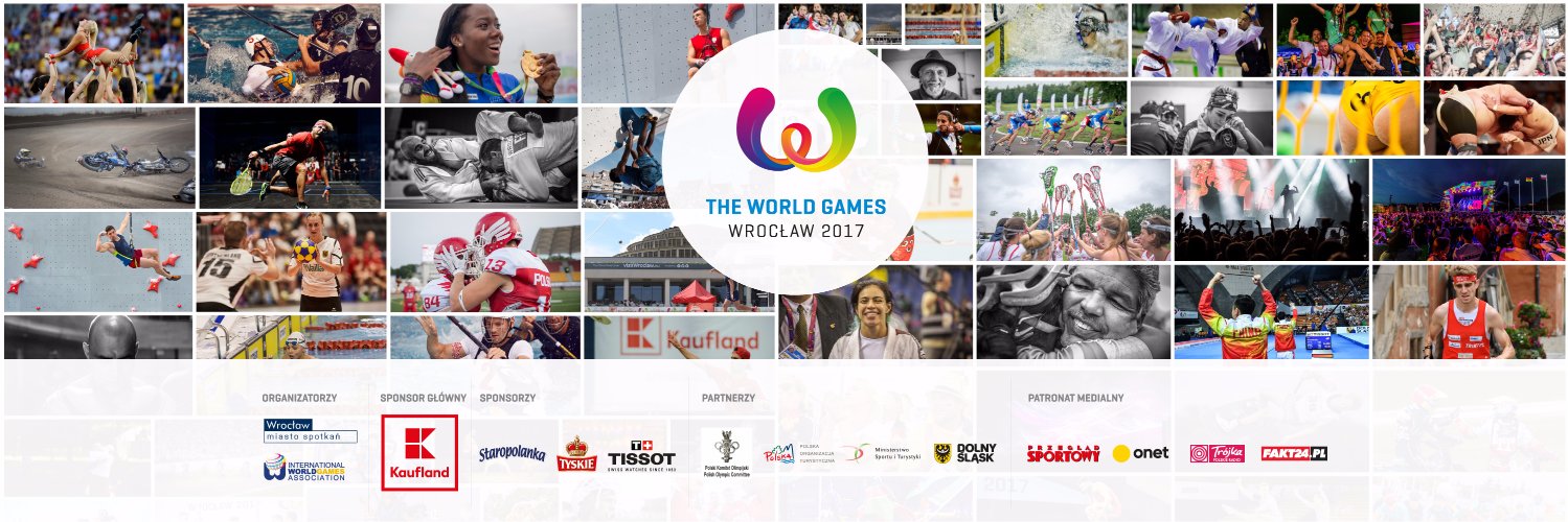 The World Games 2017 banner