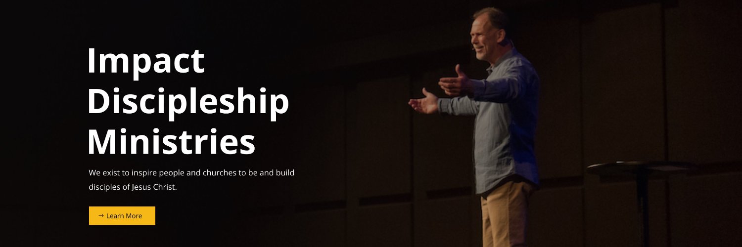 Impact Discipleship Ministries banner
