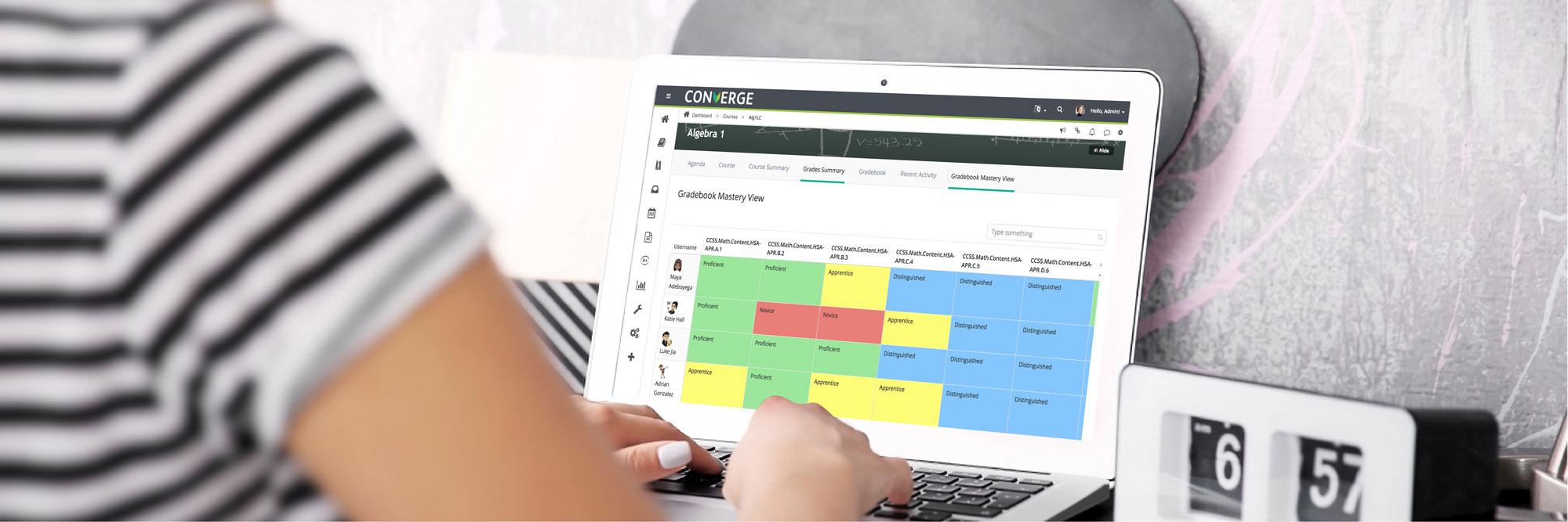 Converge Learning banner