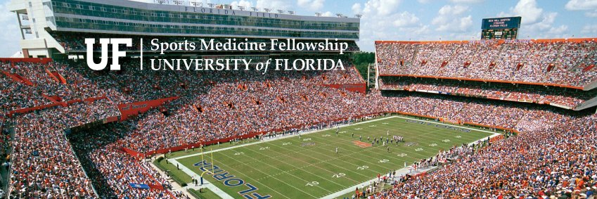 UF Sports Medicine Fellowship banner