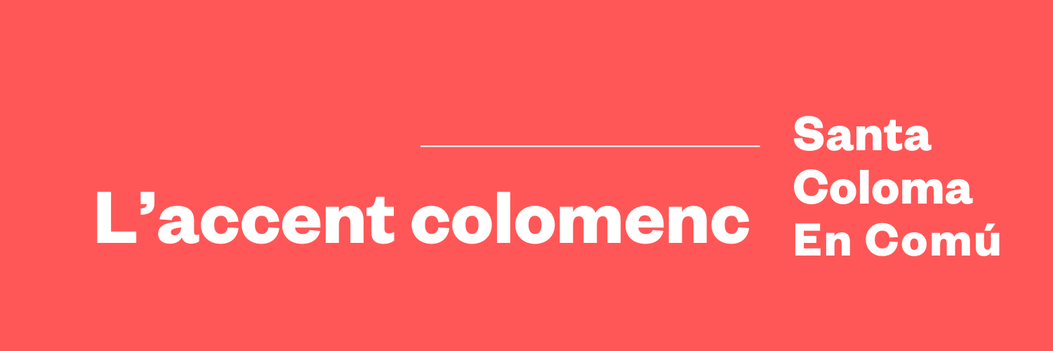 Santa Coloma En Comú banner
