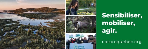 NatureQuebec Profile Banner