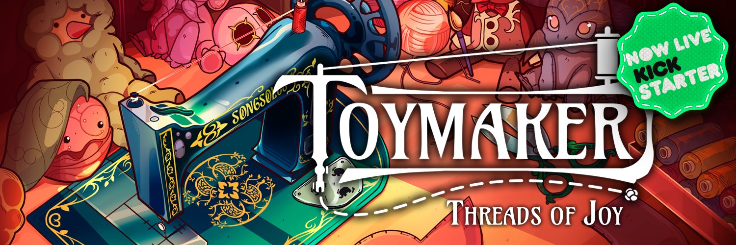 Toymaker: Threads of Joy 🧵 LIVE on Kickstarter! banner
