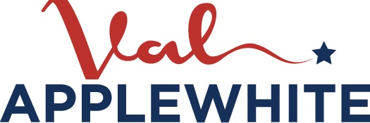 Val Applewhite banner