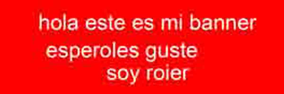Roier's banner