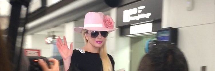 γ.Lady Gaga. α banner
