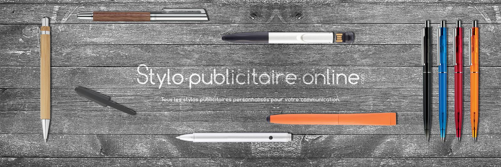Stylo publicitaire banner