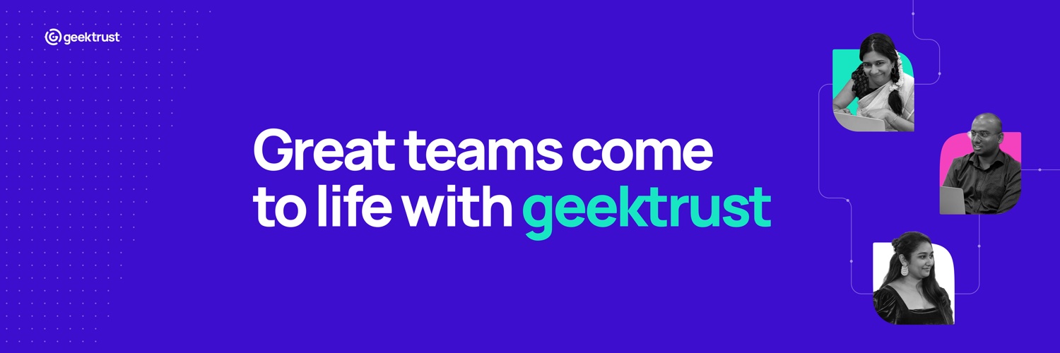 Geektrust banner