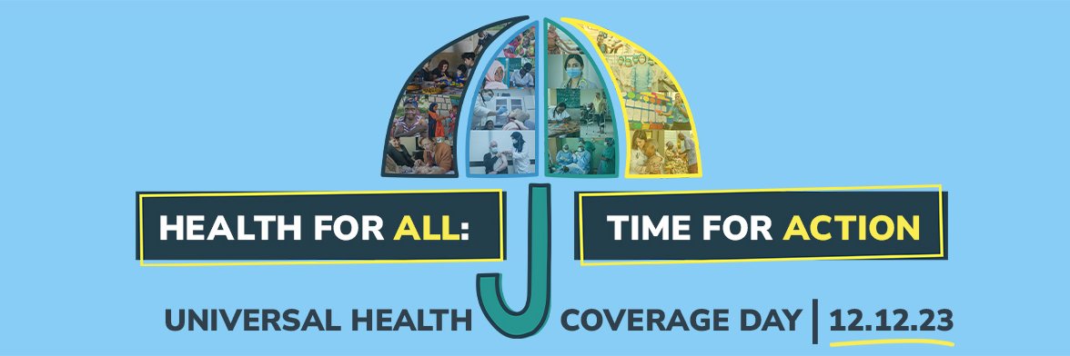 International Universal Health Coverage Day banner