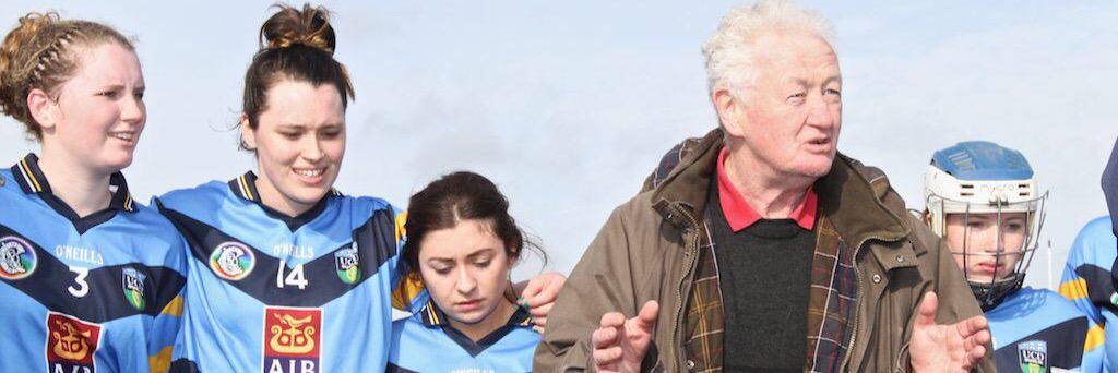 UCD Camogie Club banner