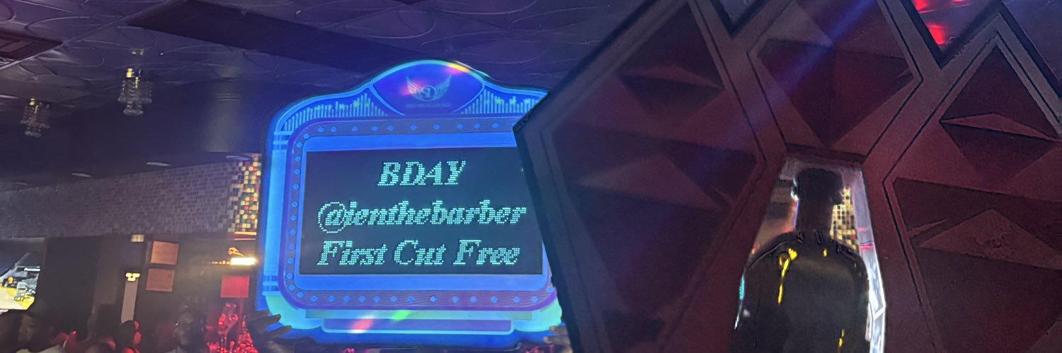 Ienthebarber's profile banner image