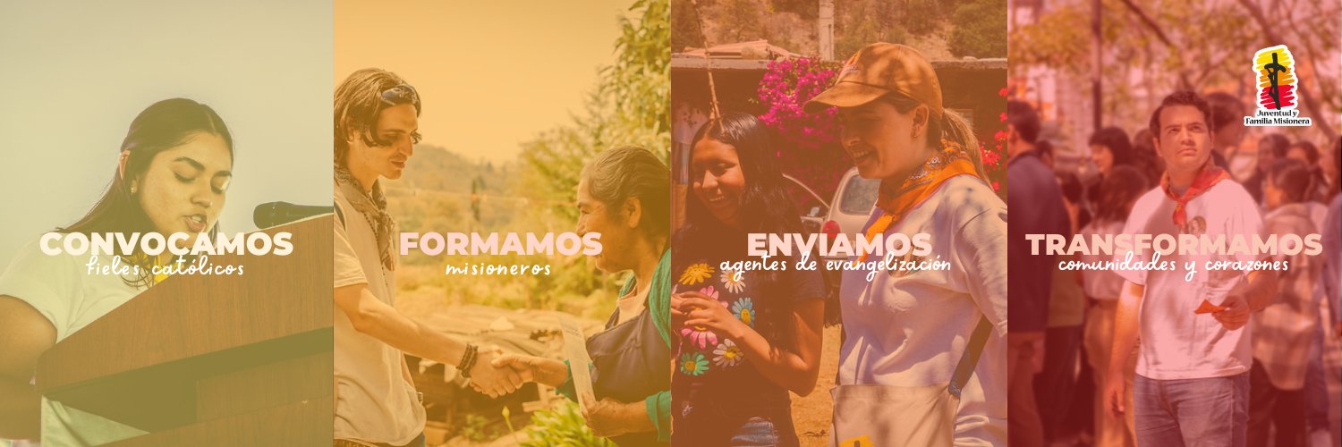 Juventud y Familia Misionera banner