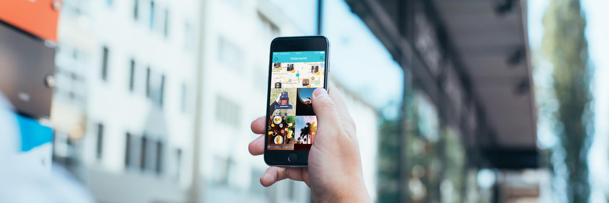 InstaroundApp's profile banner image