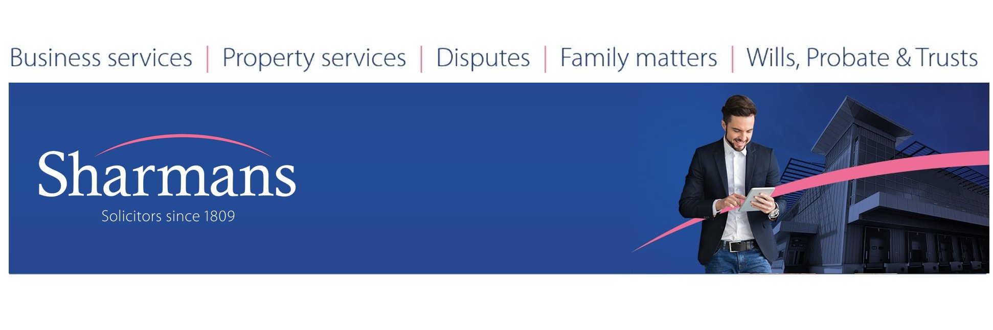 SharmanLaw's profile banner image