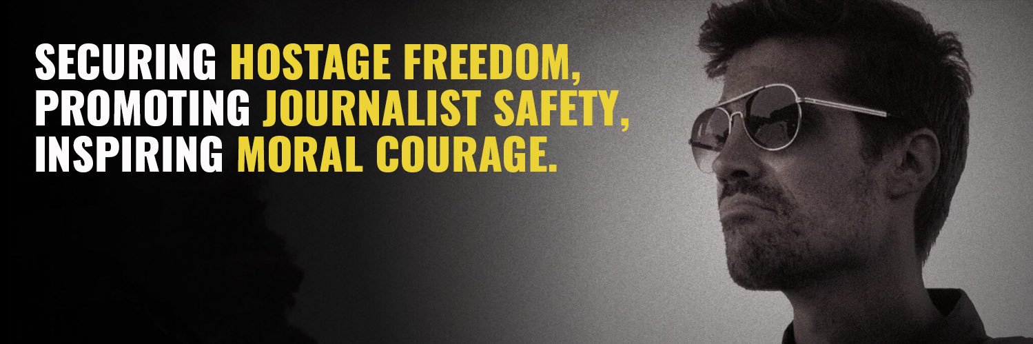 James W. Foley Legacy Foundation's banner