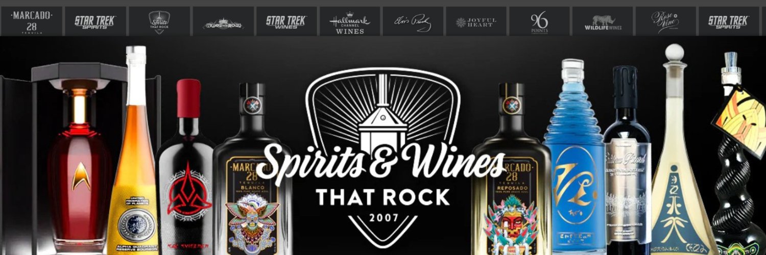 Spirits & Wines That Rock banner