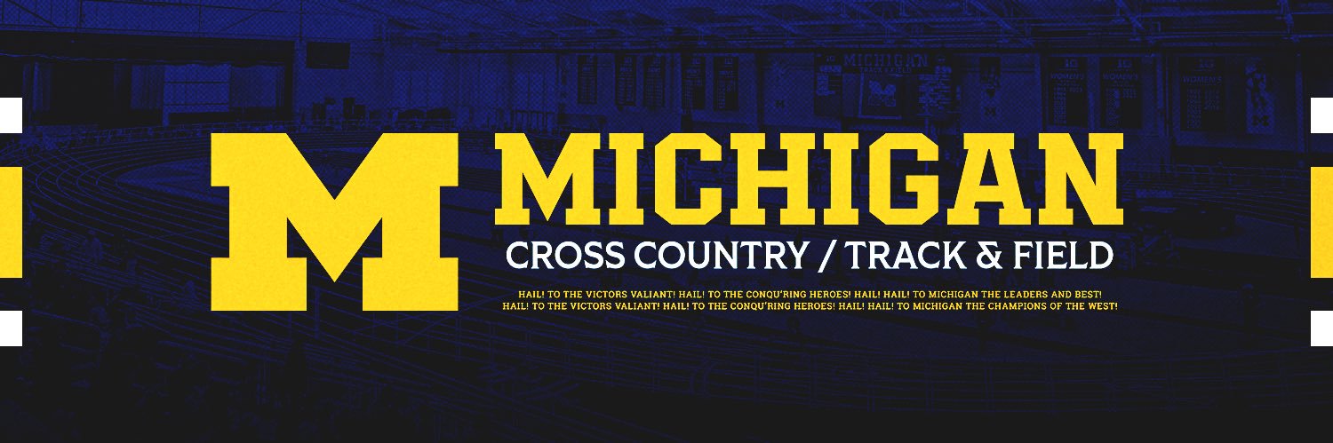 Michigan Track & Field / Cross Country banner